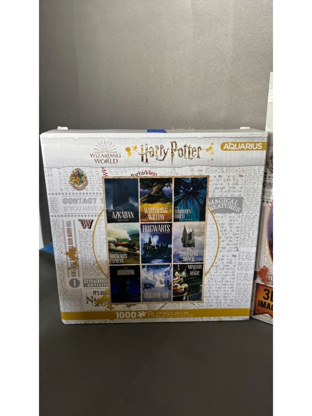 Harry Potter 3D Jigsaw Puzzle Wizarding World Hogwarts Magic Set - Picture 7 of 8